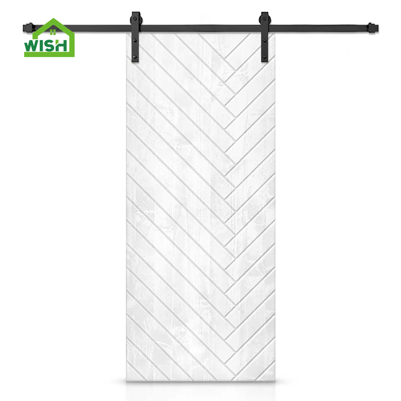 Modern Solid Wood Barn Door Design