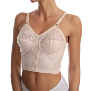 Soutien-gorge Corset Tendance Grande Taille pour Femmes, Sans Armature, Convertible, en Dentelle, à Bonnets Souples et Fins, Sexy, pour Poitrine Complète - Product Image 2