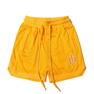 กางเกงขาสั้นผ้าแห้งเร็วสำหรับผู้ชายกางเกงขาสั้นสำหรับเล่นกีฬายิมสองชั้นแบบปักลายเป็นมิตรกับสิ่งแวดล้อม - Product Image 2