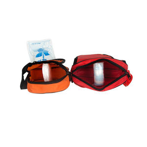 Nuevo producto Botiquín básico de primeros auxilios <span class=keywords><strong>Kit</strong></span> de herramientas de emergencia con equipaje de nailon 28x28x6,5 cm para supervivencia al aire libre Camping viajeros excursionistas - Product Image 4