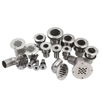 Pièces miroirs en acier inoxydable poli, matériel de Marine pour Yacht, accessoires de montage sur pont
