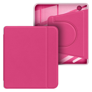 Funda Giratoria de Cuero para Tablet AilesTecca, Parte Trasera de Acrílico Transparente, Protección Antigolpes para <span class=keywords><strong>Kindle</strong></span> Paperwhite 6 5 4 3 - Product Image 6