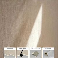 Panel de Pared de Bambú con Textura de Tela Moderna, Panel de Cristal de Carbono Flexible para Decoración de Interiores, Panel y Tableros de Pared de PVC
