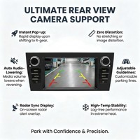 Radio Inteligente con Pantalla Táctil de 7 Pulgadas para BMW E90 E91 E92 E93, con Sistema Multimedia Inalámbrico Android Auto y CarPlay, DSP y Bluetooth