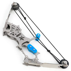 Petite <span class=keywords><strong>poulie</strong></span> <span class=keywords><strong>arc</strong></span> et flèche jouet de tir ensemble de soulagement de la pression intérieure et extérieure <span class=keywords><strong>Mini</strong></span> <span class=keywords><strong>arc</strong></span> Composite en acier inoxydable 316 - Product Image 5