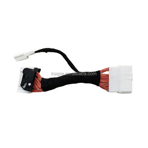 定制24针公对母连接器 5针连接器 PVC绝缘汽车DSP立体声线束 - Product Image 1