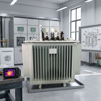 Transformateur de distribution triphasé immergé dans l'huile haute tension spéciale 630 kVA-1250 kVA 10 kV 400 V, transformateur de puissance immergé dans l'huile