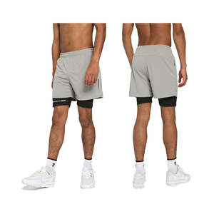 Pantalones Cortos Deportivos de Talla Grande para Hombre, de Malla Tejida de Doble Capa, con Cordón Ajustable, de Secado Rápido, Ideales para Entrenamiento, Gimnasio y Fitness - Product Image 1