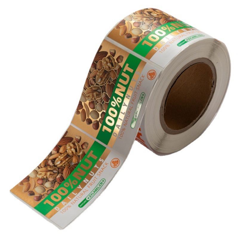 Custom Printing Product Self-Adhesive Labels Bottle Labeling Fragile Vinyl Stickers Roll Bulk Printing Waterproof Sticker