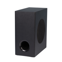 Barres de son 2.1 canaux HiFi pour TV, entrée HDMI, son surround home cinéma, caisson de basses sans fil en bois, design moderne en plastique, télécommande, 60W-120W