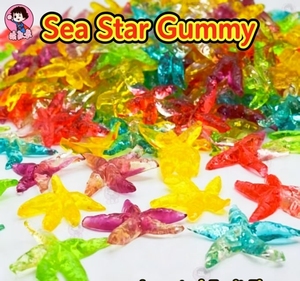 Caramelos Blandos de Goma con Forma de Estrella de Mar, Sabor a Frutas, a Granel, en Varios Colores, Caramelos de Goma Populares - Product Image 5