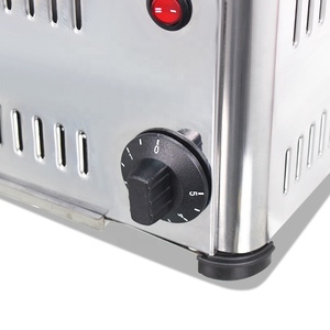 Équipement de Restaurant <span class=keywords><strong>professionnel</strong></span> commercial 220V 6 tranches gril électrique pain Sandwich pain grille-pain - Product Image 5