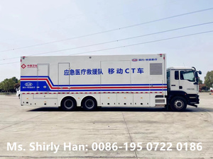 Camion mobile de clinique de camion médical de camion d'Examiation de CT de SITRAK 6*4 LHD à vendre - Product Image 3
