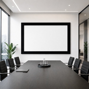 Pantalla de Proyección Fija con Marco de Aluminio, Relación de Aspecto 16:9, Compatible con 4K <span class=keywords><strong>y</strong></span> 8K Ultra HD, con Sistema de Tensión, para Cine en Casa - Product Image 2