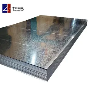 Plane Schet Gi Gp Cold Roll Guangzhou Dx51D Galvanizado Sheeteel Dip Laminado en caliente Chapa de acero recubierta de zinc Precio por kg