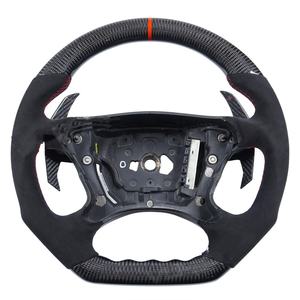 Volante Deportivo YLC Premium <span class=keywords><strong>AMG</strong></span> de Fibra de Carbono y Cuero con 3/4 Radios para Mercedes Benz W205/W213/W222/W463/W223/C63/E63/G63 - Product Image 2