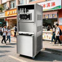 Commerciële fabrikant van softijsmachines, softijsmachine voor op het aanrecht, kleine softijsmachine
