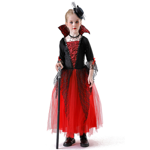 Halloween <strong>Elf</strong> Children Costumes Vampire <strong>Cosplay</strong> Children's Clothing Witch <strong>Cosplay</strong> Role-playing Costume Performance - Product Image 2