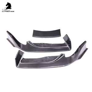 Nuevo parachoques Bodykit fibra de carbono parachoques delantero labio para Toyota <span class=keywords><strong>Supra</strong></span> A90 A91 MK5 2019 + - Product Image 5