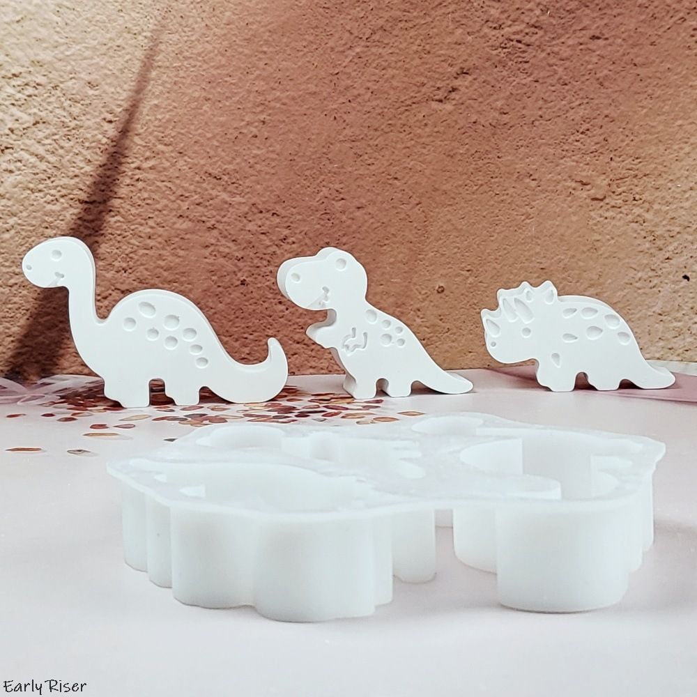 MCE-Commerce Juego De Manualidades De Dinosaurios – 16 Figuras De Madera Para Pintar – Creatividad Y Diversión Para Niños