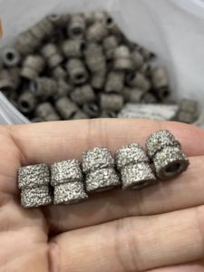 Perline Diamantate da 11,5mm a Doppio Strato Brasate Sottovuoto OEM per Estrazione del Marmo, Filo Diamantato per Sega FAITHFUL - Product Image 6