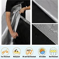 Couverture de camion lourd 680gsm protection fiable tout temps de bâches argentées/noires imperméables de tissu dans des couleurs multiples