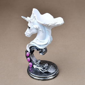 Figura de Unicornio, Base de Bola de Cristal, Artesanía de Resina, Decoración Creativa para Mesa, Artículo Nuevo Transfronterizo - Product Image 3