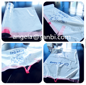 Hoàn Toàn Tự Động Tốc Độ Cao Dây Rút Dùng Một Lần Rác/Thùng Rác/Rác Túi Nhựa Máy Làm - Product Image 4