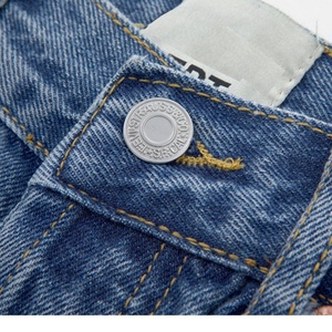 High Quality Custom Slim Fit <b>Mens</b> Denim <b>Jeans</b> <b>Flared</b> Pants Patchwork Wash <b>Jeans</b> <b>Men</b> - Product Image 4