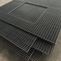 Lave-voiture Grille en acier Gi Couverture de drainage de sol Canal d'allée Grille de maille