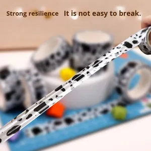 Sữa báo đá cẩm thạch mô hình tự làm cho <span class=keywords><strong>Washi</strong></span> Băng duy nhất hai mặt Bopp nóng chảy acrylic cho Tạp Chí Nhật Ký thẻ nhỏ guka trang trí - Product Image 4