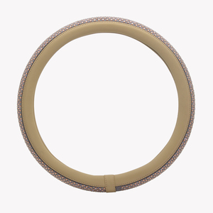 Housse de volant en cristal ultra-lisse, bords chanfreinés ergonomiques, éponge élastique et ajustement antichoc - Product Image 5