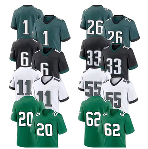 Высококачественная футболка для футбольной команды США, футболка с вышивкой, спортивный костюм на заказ, американская футбольная одежда - Product Image 1