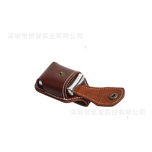 Étuis à briquet en cuir personnalisés, étuis de protection pour briquet, boîtes à briquet créatives pour cadeaux. - Product Image 5
