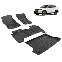Tapis de sol moulés personnalisés pour Suzuki Grand Vitara SZ 2015 - 2019 LY