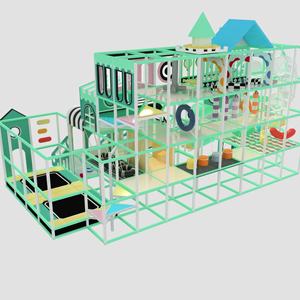 Parque de Aventuras Multifuncional Lebanon, Área de Juegos Infantil Personalizada, Área de Juegos Interior Comercial Interactiva con Piscina de Pelotas - Product Image 3