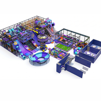 Fabricant d'équipements de jeux intérieurs sur mesure pour parcs d'attractions pour enfants, équipement de jeux souples en ABS et métal pour centres commerciaux