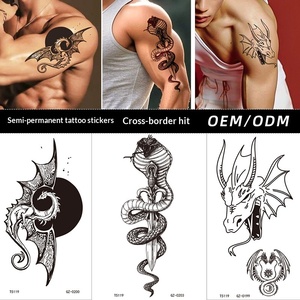 Pegatinas <span class=keywords><strong>de</strong></span> Tatuajes Herbales con Efecto <span class=keywords><strong>de</strong></span> Jugo, Resistentes al Agua, para <span class=keywords><strong>Hombres</strong></span> y Mujeres, <span class=keywords><strong>de</strong></span> Larga Duración, Personalizadas, Geométricas, para Brazo - Product Image 3