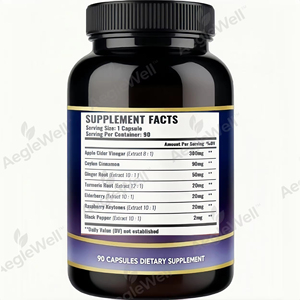 Suplemento de Vinagre de Sidra de Manzana <span class=keywords><strong>Keto</strong></span> OLLI para Adultos, Cápsulas Veganas - <span class=keywords><strong>No</strong></span> Apto para Mujeres Embarazadas - Product Image 2