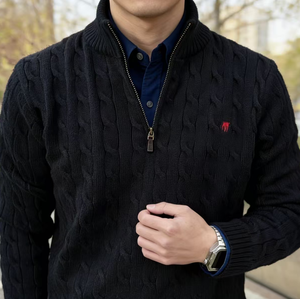 <span class=keywords><strong>Felpa</strong></span> Ralf RL per <span class=keywords><strong>Polo</strong></span> Retro a Maniche Lunghe con Colletto Rovesciato, 100% Cotone, Mezza Zip, Stile Americano Ampio per Uomo Laur - Product Image 6