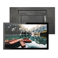 Écran tactile numérique mural Android grand format 32 43 55 pouces tout-en-un PC écran tactile LCD