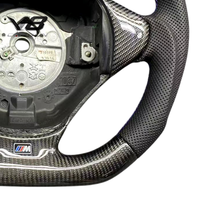 Volant en fibre de carbone véritable V8carbon pour B8 E36, accessoires de voiture, pièces automobiles, modification, style sport racing, personnalisé