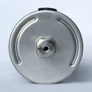 YBF60D 7bar100psi全不锈钢压力表背面安装甘油硅油填充压力计卡口环 - Product Image 5