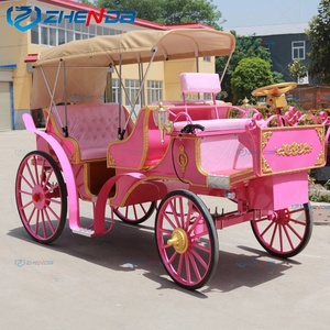 Transport Spécialisé / Calèche Électrique Historique Européenne Sans Chevaux / Calèche de Festival pour l'Extérieur - Product Image 3