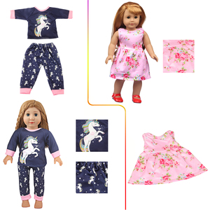 MSYO Juego de Accesorios para Muñecas de 18 Pulgadas, 17 Estilos, 9 Aleatorios, Ropa de Moda, Zapatos y Calcetines para Muñecas American Girl, Regalo para Niñas - Product Image 3