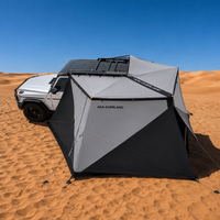 ADA OVERLAND Auvent latéral 270 degrés imperméable à ouverture rapide pour 4x4, camping-car et camping, toutes saisons