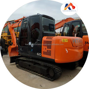 รถขุดฮิตาชิ ZX60 มิดิ 6 ตัน มือสอง นำเข้าจากญี่ปุ่น คุณภาพสูง พร้อมมอเตอร์ไฮดรอลิกและปั๊มมือสอง ขาย - Product Image 1