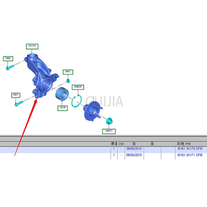 Pièces d'auto d'approvisionnement direct d'usine BV615019BPE/BV615019BPD cadre auxiliaire pour Ford Focus/Escort 15-17 - Product Image 4