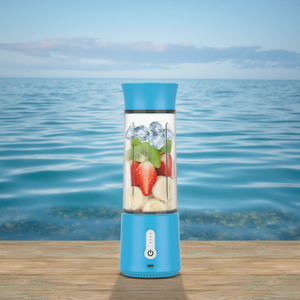 Xách Tay 500Ml USB Có Thể Sạc Lại Điện Máy Ép Trái Cây Máy Xay Sinh Tố Bpa-Miễn Phí <span class=keywords><strong>Mini</strong></span> Trái Cây Cà Rốt Bộ Vi Xử Lý Cho Hộ Gia Đình Ngoài Trời Xe Sinh Tố - Product Image 3