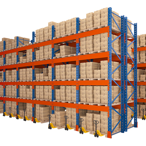 Industrial Multi-Level Cold <b>Rolled</b> Steel Pallet <b>Rack</b> Heavy Duty Selective Orange Blue Powder Coated Corrosion Racking Pallet - Product Image 6